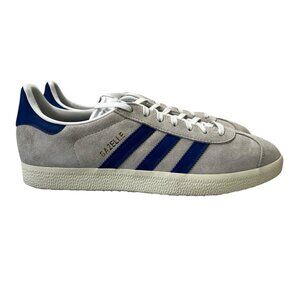 Adidas Gazelle A-Club Manchester United Cream Blue Shoes IH2633 Men's Size 8.5